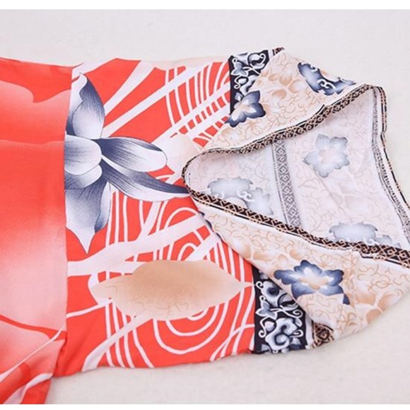 💃🏻ANYSSA Bohemian Flamingo Boho Kimono - Picture 8 of 10